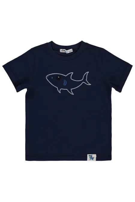 Erkek Çocuk Tişört 2-5 Yaş Lacivert - Paket