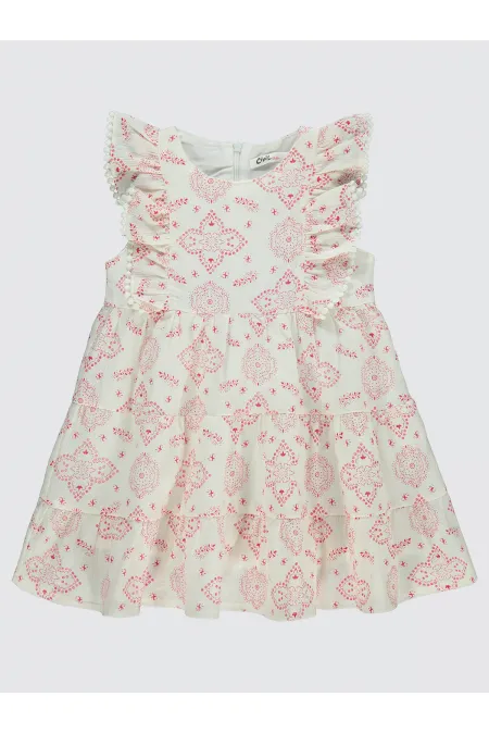 Ensemble robe et gilet rose pour fille de 2 à 5 ans - Paquet