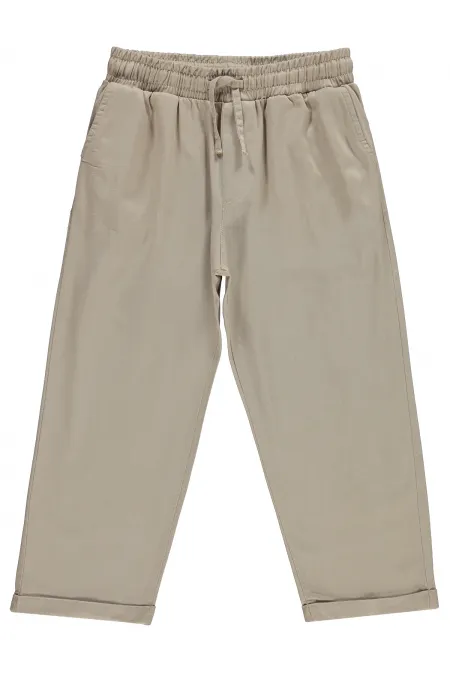 Pantalon garçon, 6-9 ans, beige - Lot