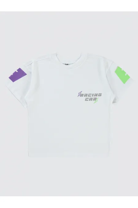 Boy T-Shirt 10-13 Years White - Pack