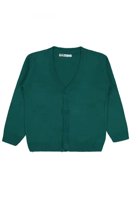 Gilet garçon vert 2-5 ans - Emballage