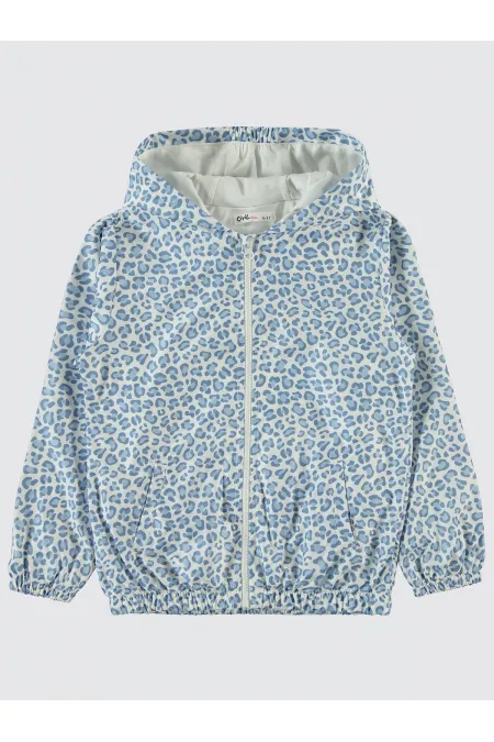 Kız Çocuk Yağmurluk 10-13 Yaş Mavi - Paket