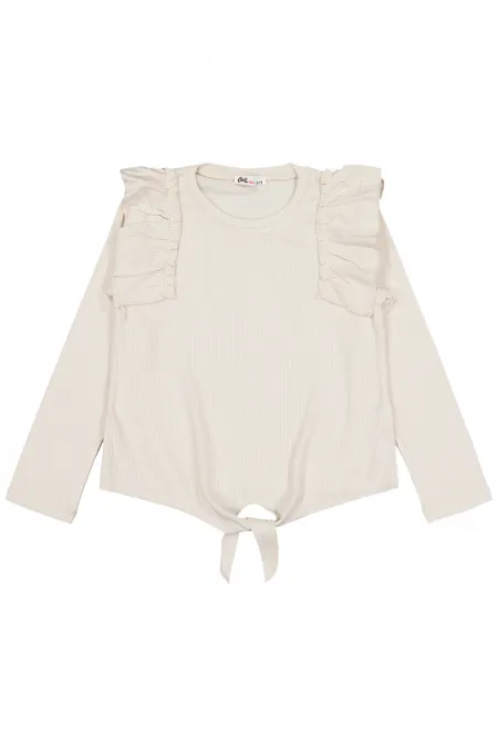 Kız Çocuk Sweatshirt 6-9 Yaş FilDişi - Paket