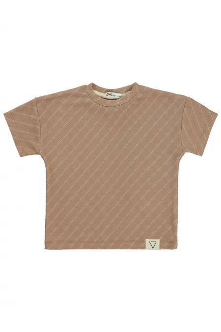 Boys T-Shirt 2-5 Years Brown - Pack