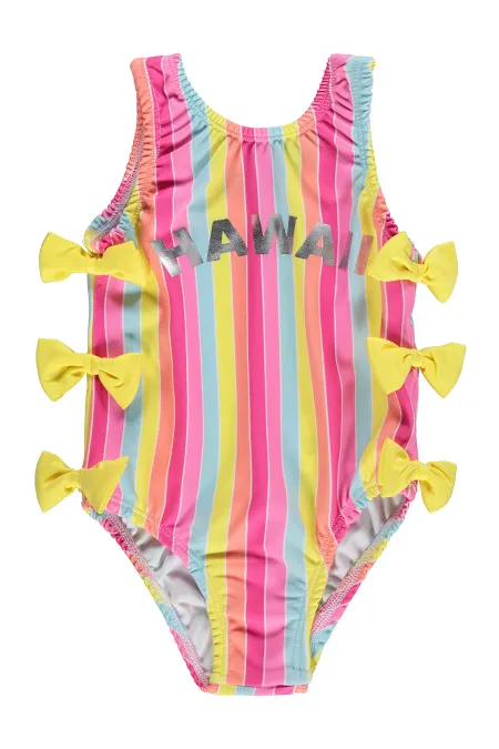 Kız Çocuk Mayo Set 6-13 Yaş Pembe - Paket