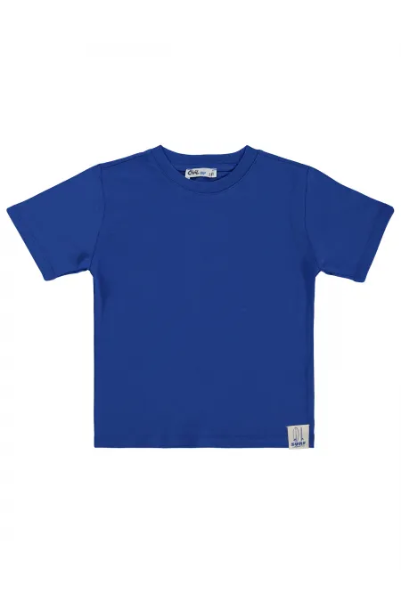 T-shirt garçon KM 2-5 ans bleu marine foncé - Lot