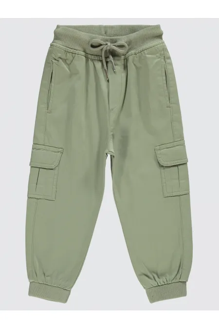 Erkek Çocuk Pantolon 2-5 Yaş Açık Haki - Paket