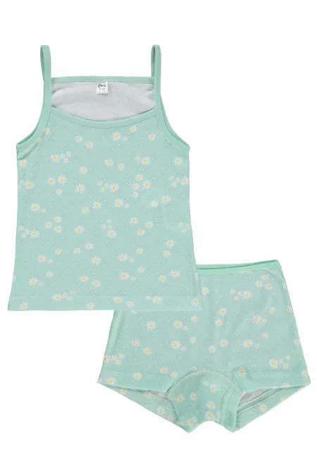 Girls' Underwear Set 2-9 Years Mint - Pack