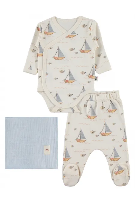 Baby Set 0-24 Months Ecru - Package