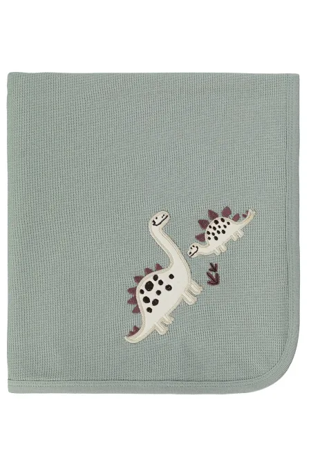 Ensemble couverture et lange pour bébé 0-24 mois, vert clair - Emballage