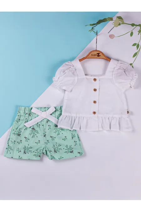 Bebek Takım 0-24 Ay Yeşil - Paket