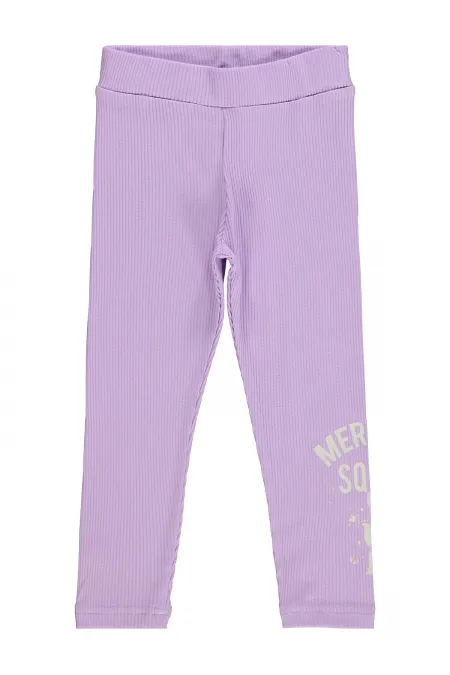 Leggings pour filles, 2-5 ans, lilas - Lot
