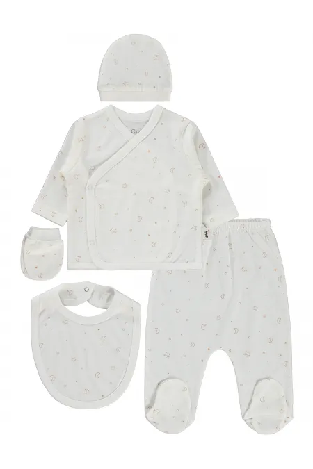 Ensemble de body bébé 0-24 mois, écru - Emballage