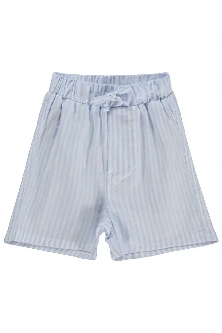 Bebek Şort 0-24 Ay Mavi - Paket