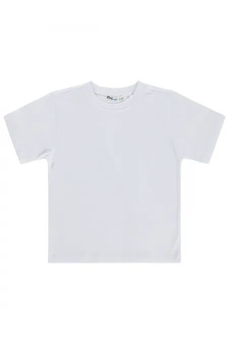 T-shirt garçon, 2-5 ans, blanc - Lot