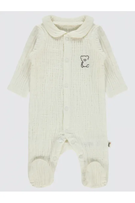 Bebek Tulum 0-24 Ay Ekru - Paket