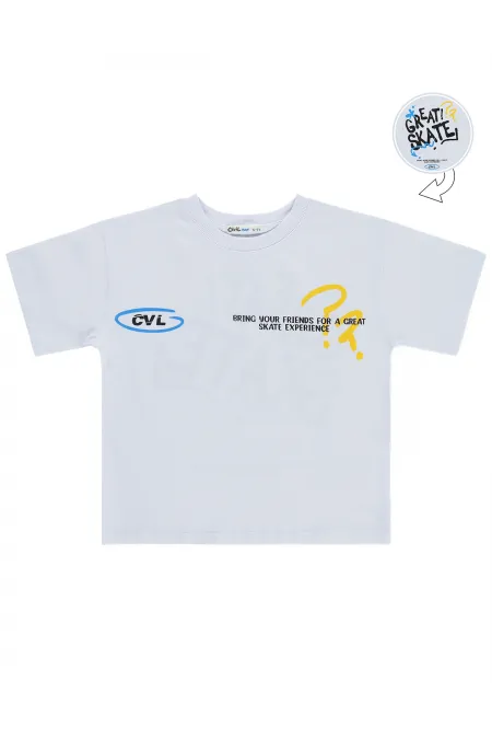 Erkek Çocuk Tişört 10-13 Yaş Beyaz - Paket