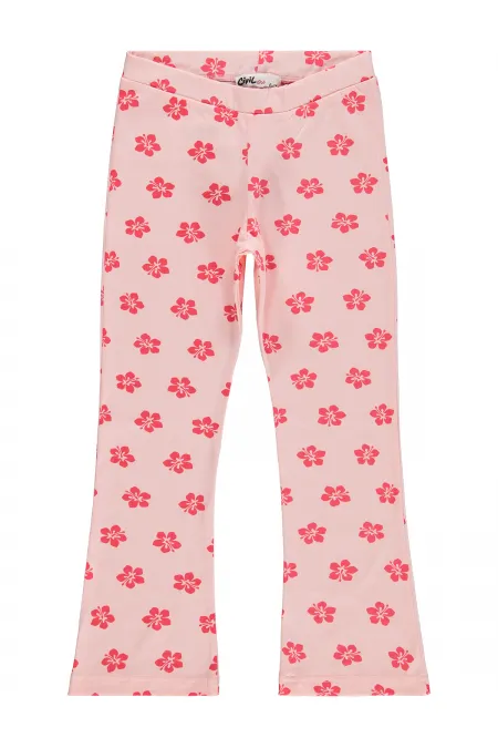 Leggings roses pour filles de 6 à 9 ans (lot de 1).