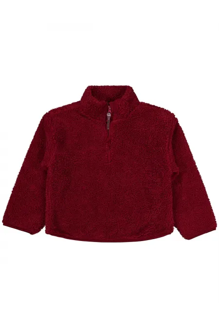Erkek Çocuk Sweatshirt 10-13 Yaş Bordo - Paket