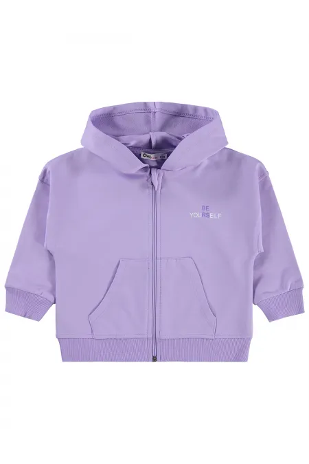 Gilet pour fille, 2-5 ans, lilas foncé - Lot