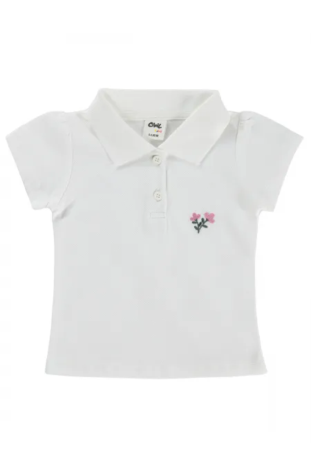 Bebek Tişört 0-24 Ay Ekru - Paket