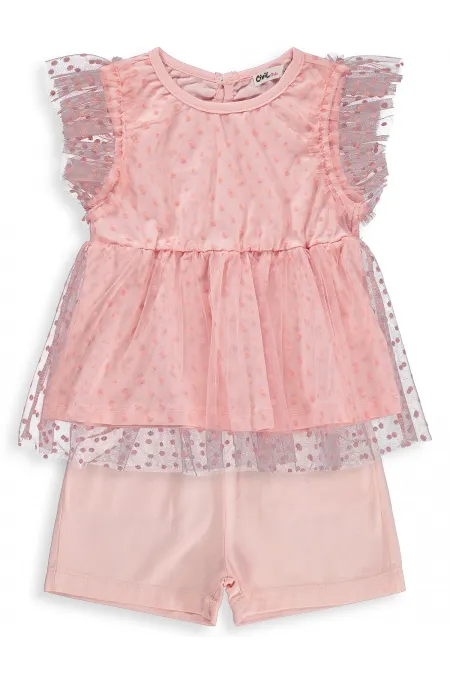 Girls' Team Set 2-5 Years Powder Pink - Pack Girls' Team Set 2-5 Years Powder Pink - Pack
