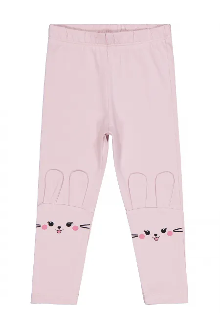 Collants pour filles de 2 à 5 ans, rose clair - Paquet