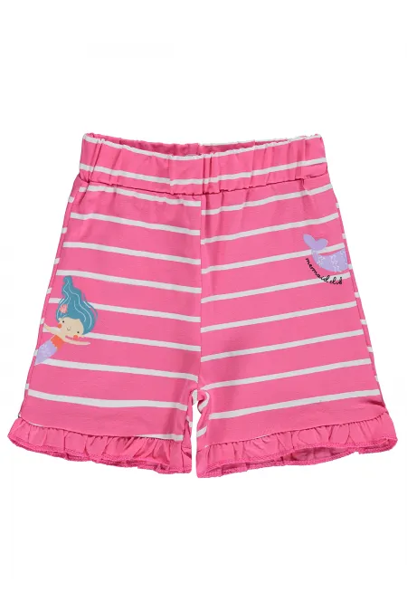 Bebek Şort 0-24 Ay Fuşya - Paket