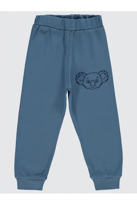 Bas de survêtement garçon 2-5 ans indigo - Emballage