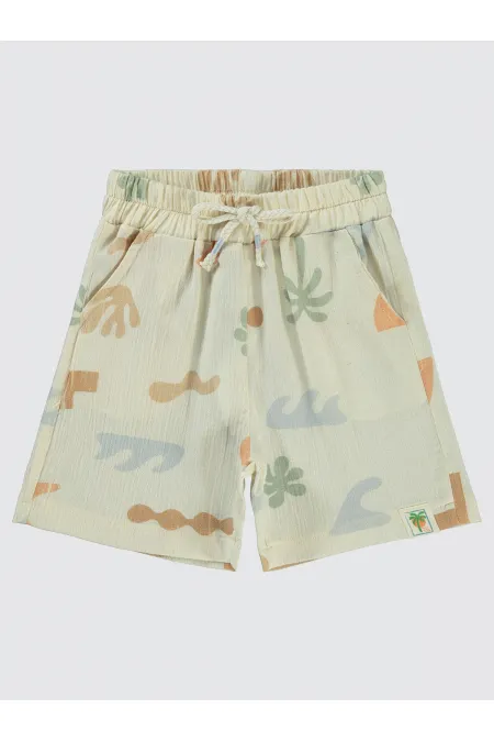 Erkek Çocuk Kapri 2-5 Yaş Bej - Paket