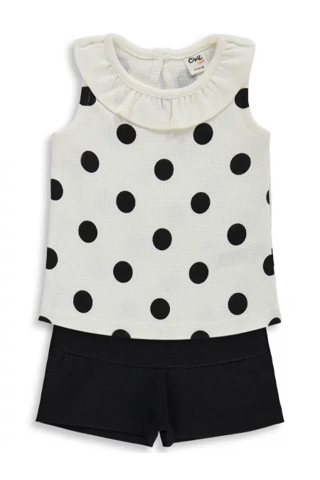 Bebek Takım 0-24 Ay Ekru - Paket