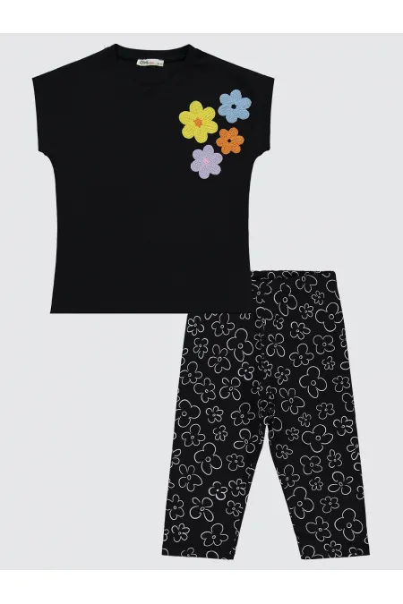 Girls' Suit 6-9 Years Old Black - Package