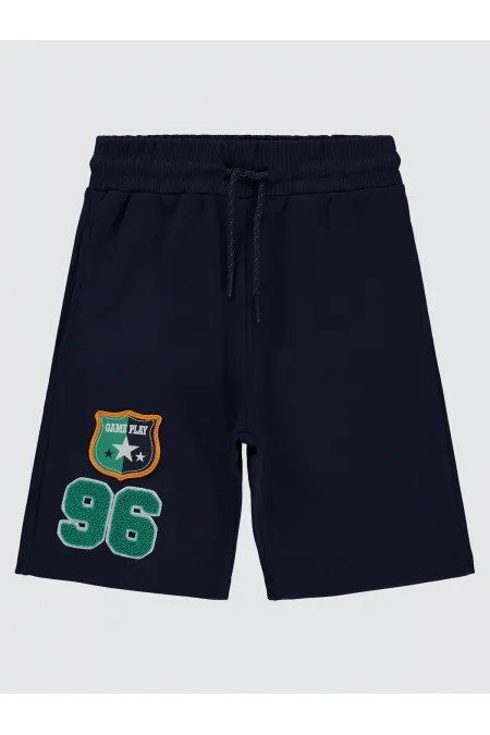 Capri garçon 6-9 ans bleu marine - Emballage