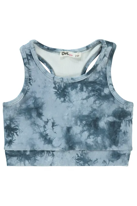 Kız Çocuk Tişört 2-5 Yaş Füme - Paket