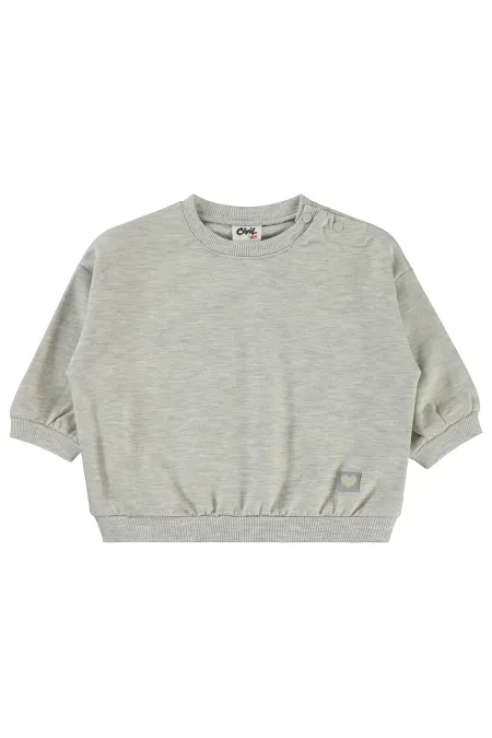 Bebek Sweatshirt 0-24 Ay Karmelanj - Paket