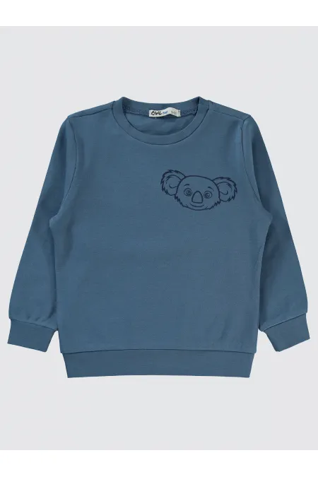 Boys Sweatshirt 2-5 Years Indigo - Package