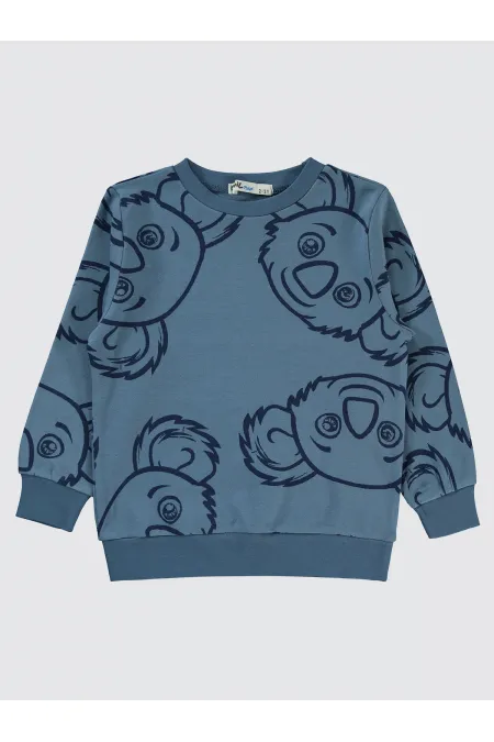 Boys Sweatshirt 2-5 Years Indigo - Package