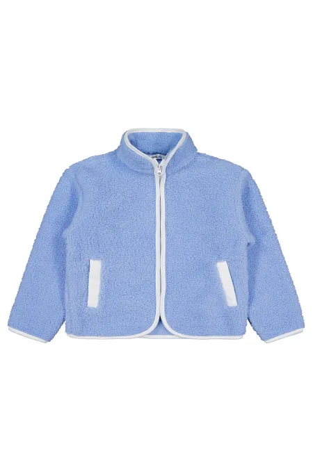 Erkek Çocuk Hırka 6-9 Yaş Mavi - Paket