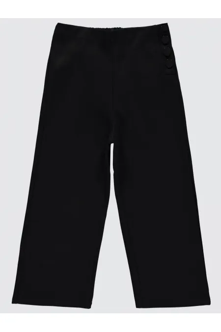 Pantalon noir pour fille de 6 à 9 ans - Lot