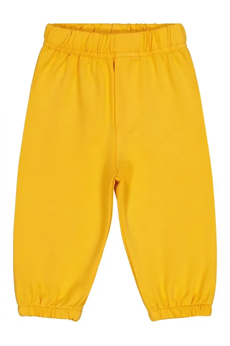 Baby Tracksuit Bottoms 0-24 Months Honey Yellow - Pack