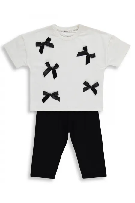 Girls' Team Set, Ages 6-9, Off-Black - Package