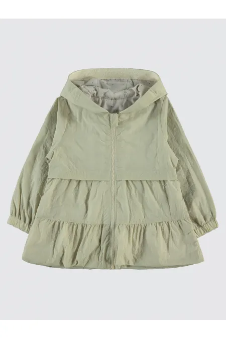 Kız Çocuk Yağmurluk 2-5 Yaş Bej - Paket