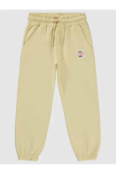 Girl's Tracksuit Bottoms 6-9 Years Old Blonde Tree - Package