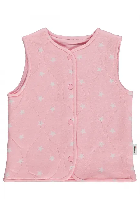 Bebek Yelek 0-24 Ay Gül Pembe - Paket