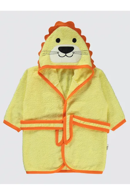 Peignoir bébé jaune 0-24 mois - Emballage