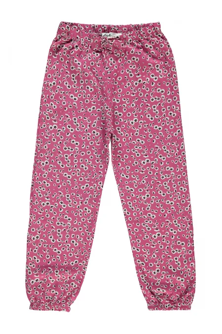 Girl's Trousers 10-13 Years Old Fuchsia - Package