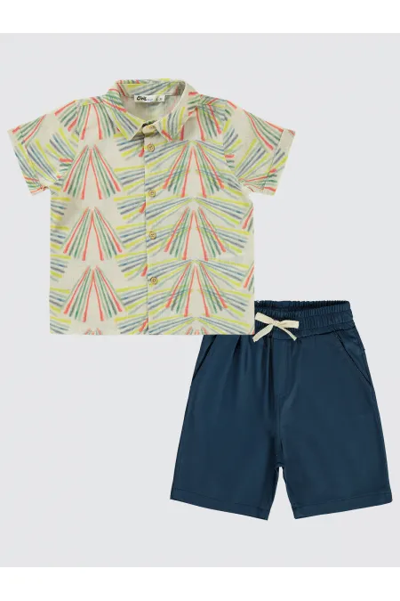 Boys' Suit 2-5 Years Old Indigo - Package