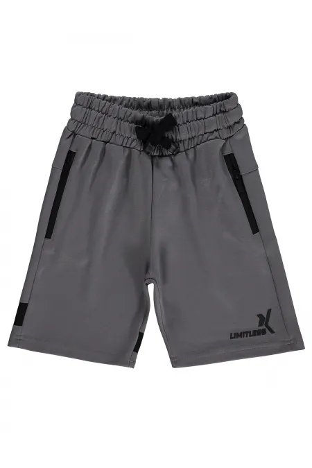 Erkek Çocuk Kapri 10-13 Yaş Gri - Paket