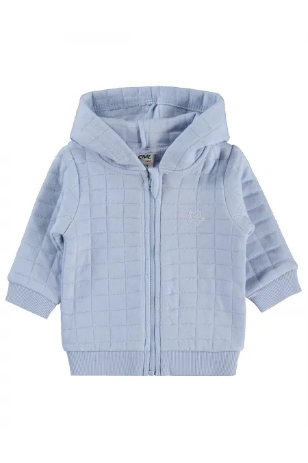 Gilet bébé bleu 0-24 mois - Lot