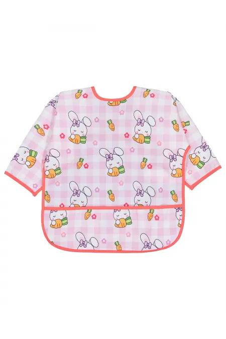 Bavoir bébé rose 0-24 mois - Emballage